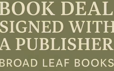 Book Deal Signed with Publisher!